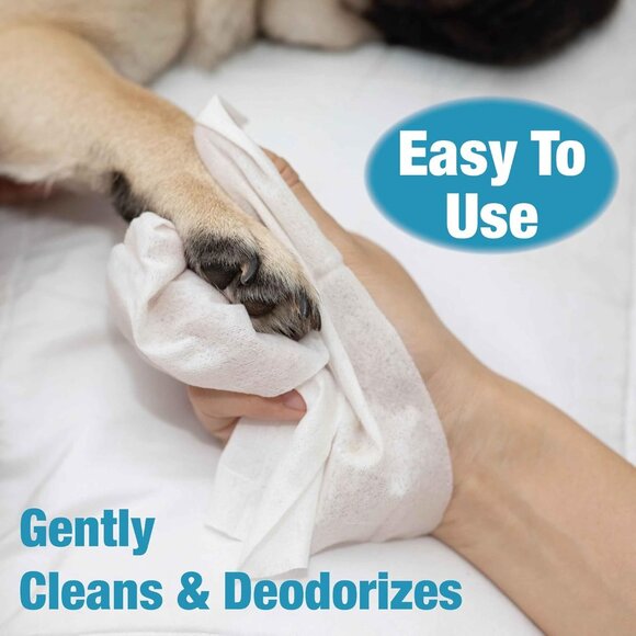 110 Pack Pet Grooming Wipes - Large & Extra-Large Sizes - Lavender, Aloe, & Unsc - Picture 5 of 10